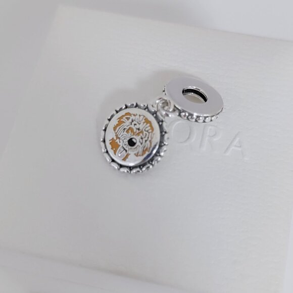 Pandora Doodle Love Dangle Charm Goldendoodle Pet Charm Doggy Pendant S925 ALE - Picture 3 of 7